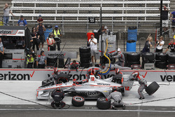 Will Power, Team Penske Chevrolet, pit stop