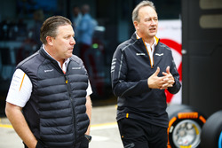 Исполнительный директор McLaren Technology Group Зак Браун и управляющий директор Джонатан Нил