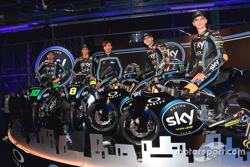 Launching Sky Racing Team VR46 2018