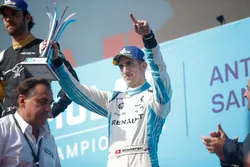 Il terzo classificato Sébastien Buemi, Renault e.Dams