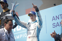 Il terzo classificato Sébastien Buemi, Renault e.Dams