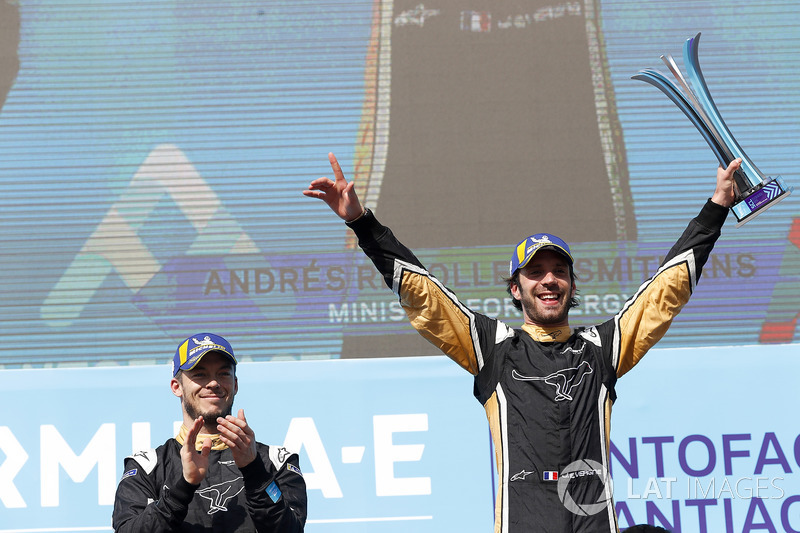 Jean-Eric Vergne, Techeetah, Andre Lotterer, Techeetah centrano la loro prima doppietta nella storia della Formula E