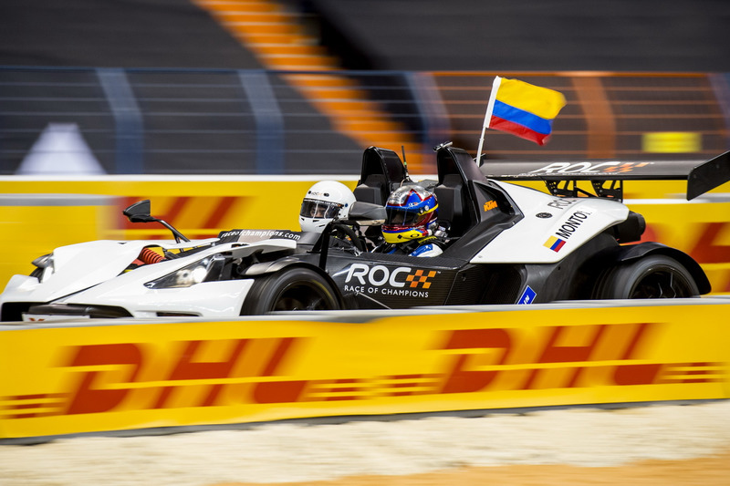 Juan Pablo Montoya of Team Latin America driving the KTM X-Bow Comp R