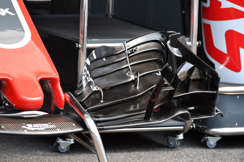Aileron avant de la Haas F1 Team VF-18