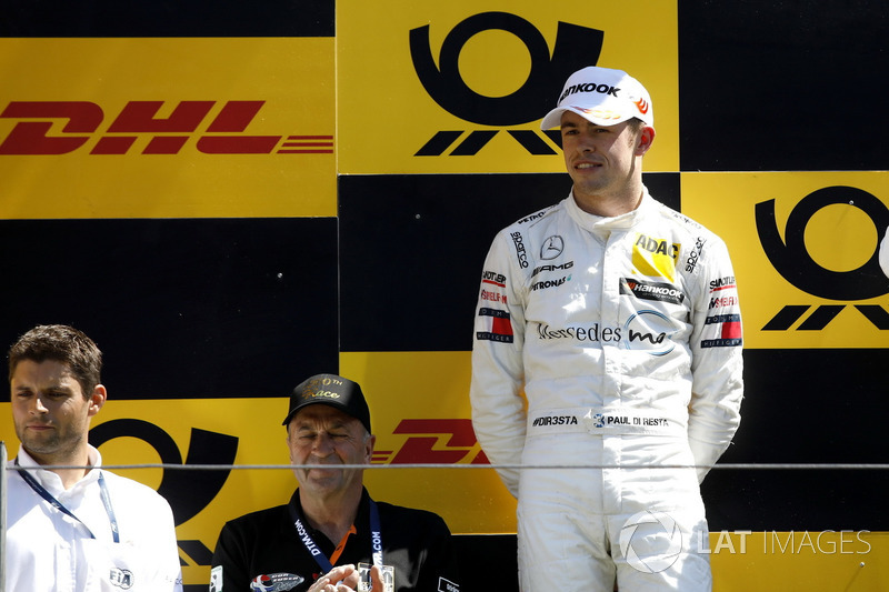 Podium: second place Paul Di Resta, Mercedes-AMG Team HWA and Pierre Kaffer