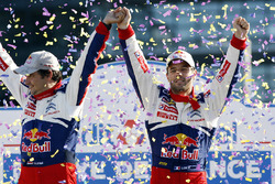 Les vainqueurs Sébastien Loeb, Daniel Elena, Citroën World Rally Team