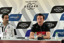 Press Conference, Mehdi Bennani, Sébastien Loeb Racing Volkswagen Golf GTI TCR, Jean-Karl Vernay, Audi Sport Leopard Lukoil Team Audi RS 3 LMSic Type R TCR