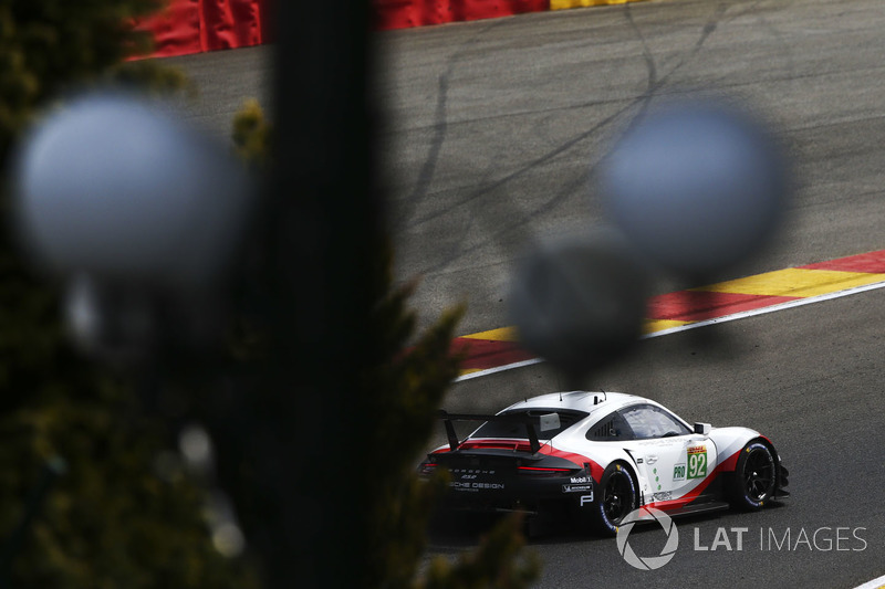 #92 Porsche GT Team Porsche 911 RSR: Michael Christensen, Kevin Estre