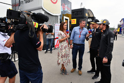 Natalie Pinkham, Sky TV, David Croft, Sky TV Commentator, Fernando Alonso, McLaren and Stoffel Vandoorne, McLaren