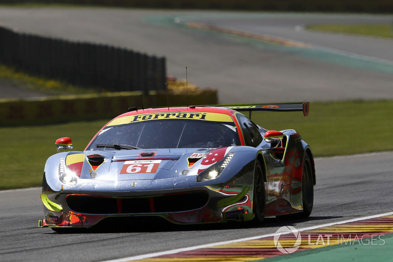 #61 Clearwater Racing Ferrari 488 GTE: Weng Sun Mok, Keita Sawa, Matthew Griffin