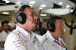 Jonathan Neale, Managing Director, McLaren, and Zak Brown, Executive Director, McLaren Technology Group
