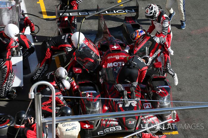 #1 Rebellion Racing Rebellion R-13: Andre Lotterer, Neel Jani, Bruno Senna