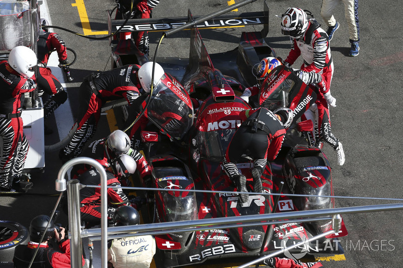 #1 Rebellion Racing Rebellion R-13: Andre Lotterer, Neel Jani, Bruno Senna