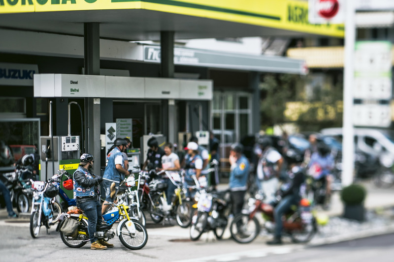 Participants au Red Bull Alpenbrevet