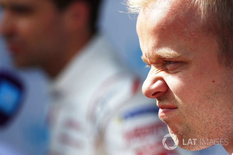 Ganador de la pole Felix Rosenqvist, Mahindra Racing