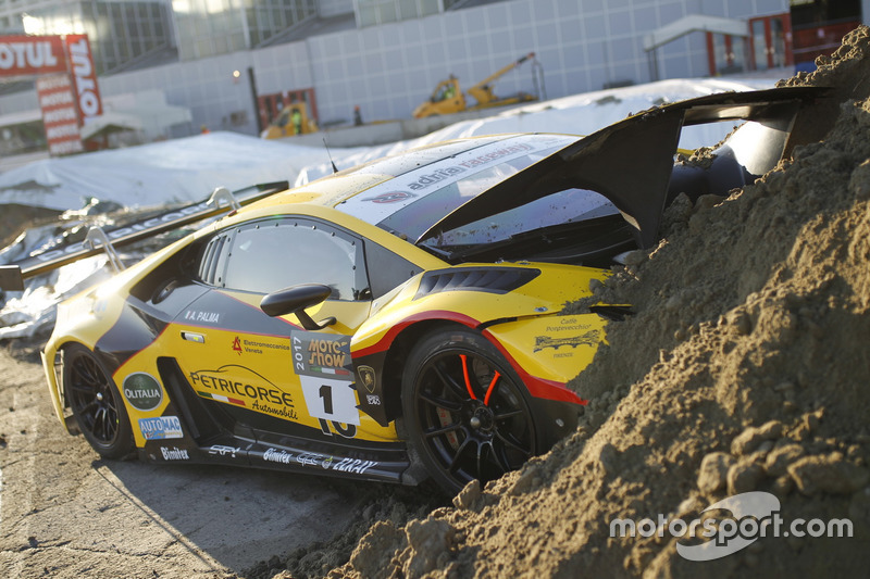 Incidente di Andrea Palma, Lamborghini Huracan ST