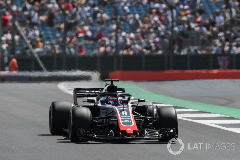 Ausfall: Romain Grosjean, Haas F1 Team VF-18