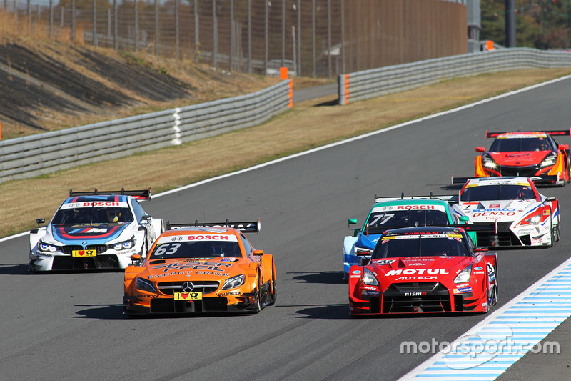 Demo run of Super GT and DTM