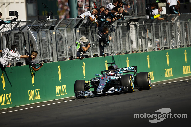 Victoria de Lewis Hamilton, Mercedes AMG F1 W09