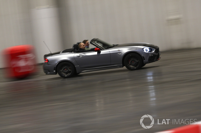 Fiat 124 Abarth in azione