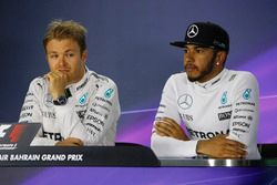 Press conference: Lewis Hamilton, Mercedes AMG, and Nico Rosberg, Mercedes AMG