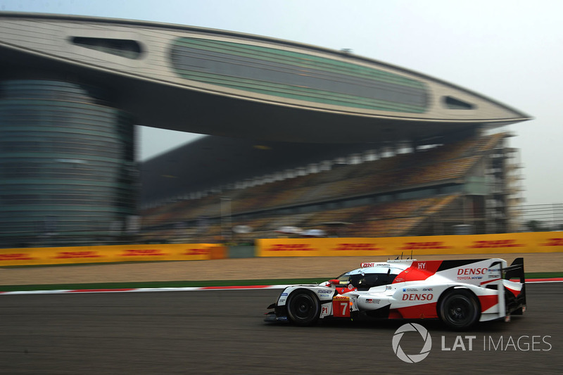 #7 Toyota Gazoo Racing Toyota TS050-Hybrid: Mike Conway, Kamui Kobayashi, Jose Maria Lopez