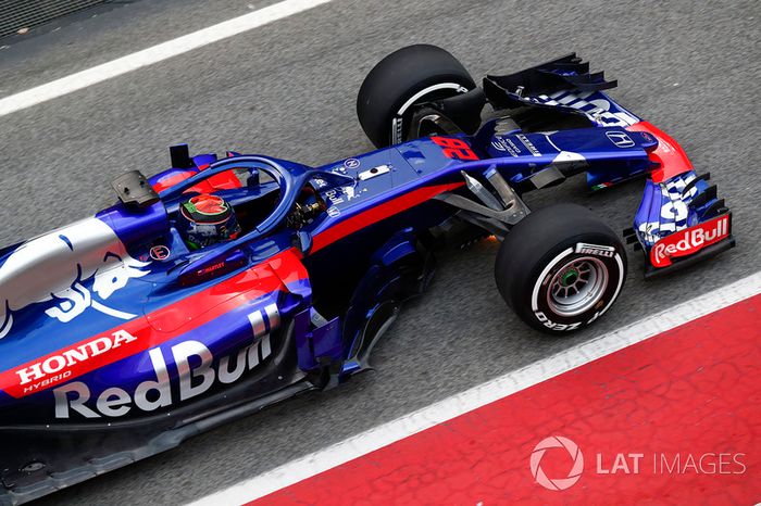 Febrero de 2018: la recuperación comienza con Toro Rosso