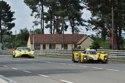#29 Racing Team Nederland Dallara P217: Frits van Eerd, Giedo van der Garde, Jan Lammers, #97 Aston Martin Racing Aston Martin Vantage AMR: Alex Lynn, Maxime Martin, Jonathan Adams