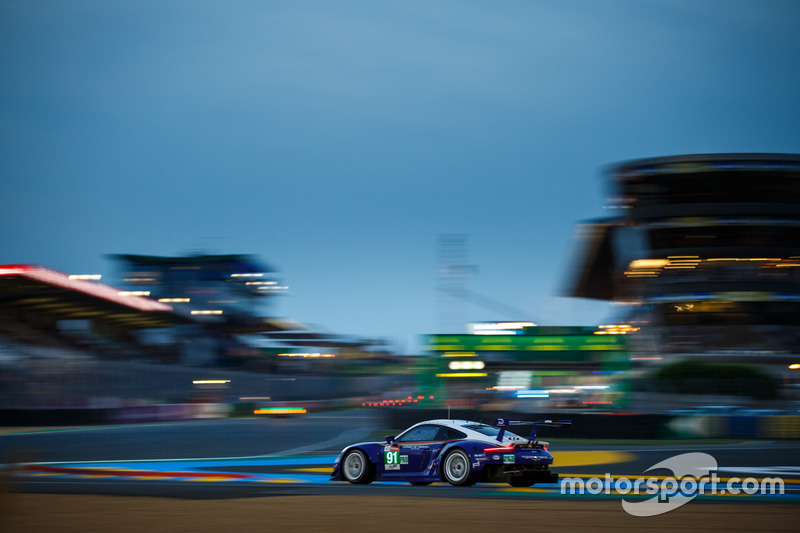 #91 Porsche GT Team Porsche 911 RSR: Richard Lietz, Gianmaria Bruni, Frédéric Makowiecki