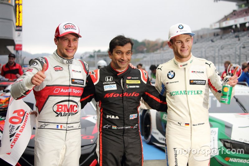 Loic Duval, Narain Karthikeyan, Marco Wittmann