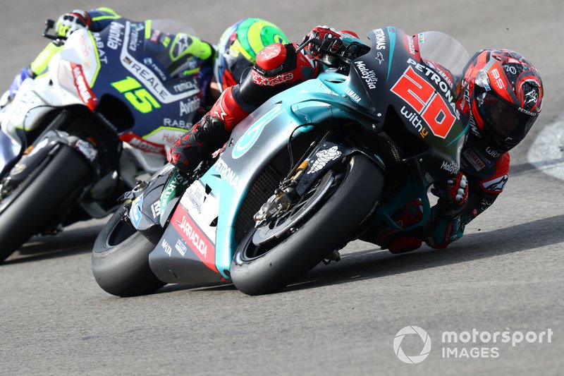 Fabio Quartararo et Eric Granado