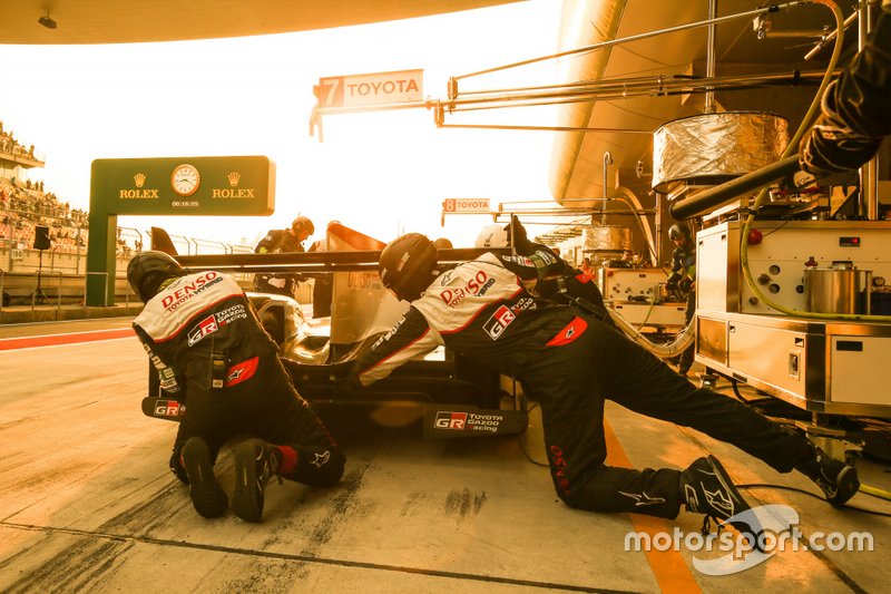 #7 Toyota Gazoo Racing Toyota TS050 - Hybrid: Mike Conway, Kamui Kobayashi, Jose Maria Lopez