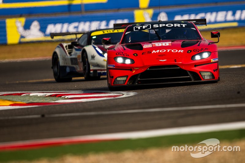 #90 TF Sport Aston Martin Vantage AMR: Salih Yoluc, Charlie Eastwood, Jonathan Adam