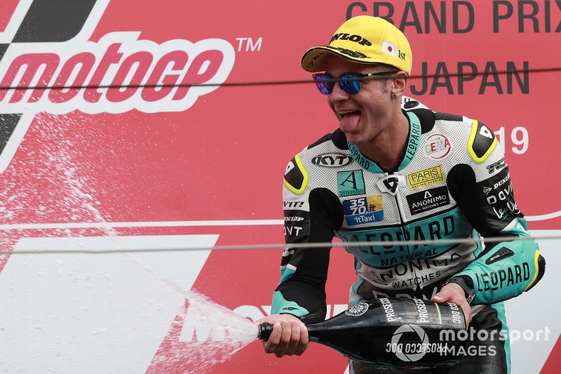 Il vincitore della gara Lorenzo Dalla Porta, Leopard Racing