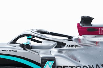 Mercedes AMG F1 W11 detail