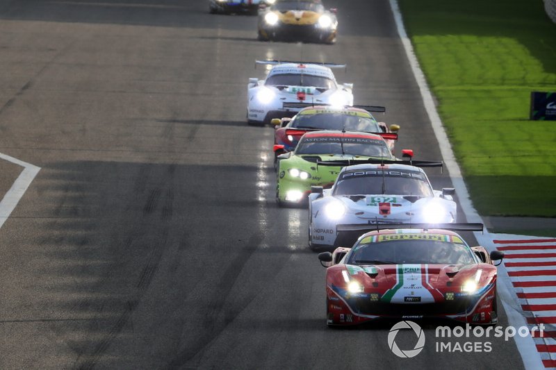 #51 AF Corse Ferrari 488 GTE EVO: Alessandro Pier Guidi, James Calado 