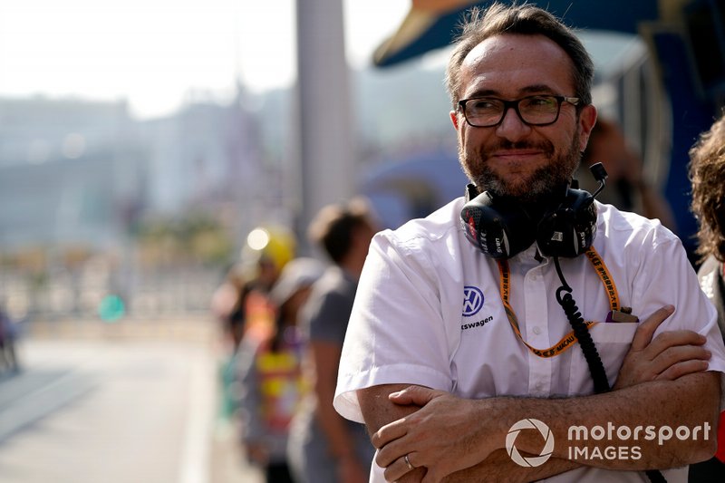 Sven Smeets als Volkswagen Motorsport-directeur bij de WTCR-races in Macau in 2019.