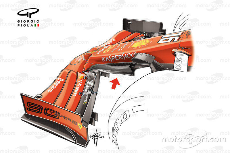 Ferrari SF90 front wing
