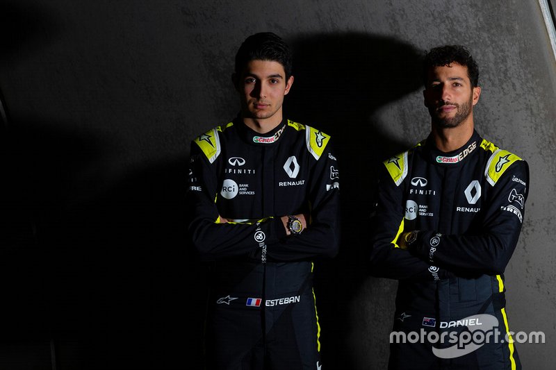 Daniel Ricciardo, Esteban Ocon, Renault F1 Team