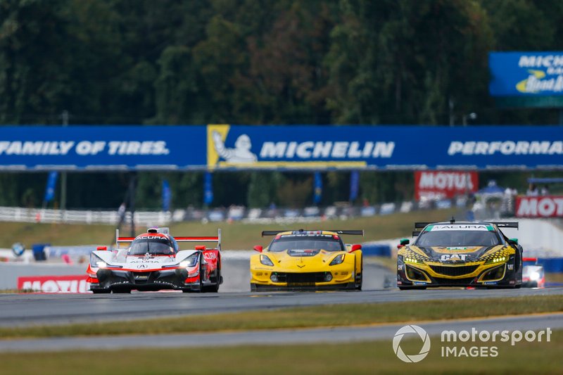 #6 Acura Team Penske Acura DPi, DPi: Juan Pablo Montoya, Dane Cameron, Simon Pagenaud, #57 Heinricher Racing w/Meyer Shank Racing Acura NSX GT3, GTD: Katherine Legge, Christina Nielsen, Bia Figueiredo