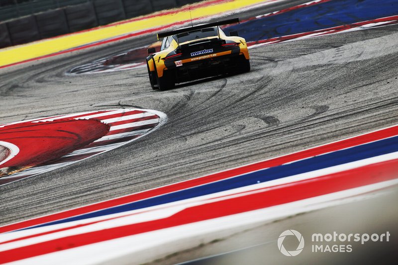 #56 Team Project 1 Porsche 911 RSR: Egidio Perfetti, Laurents Horr, Matteo Cairoli