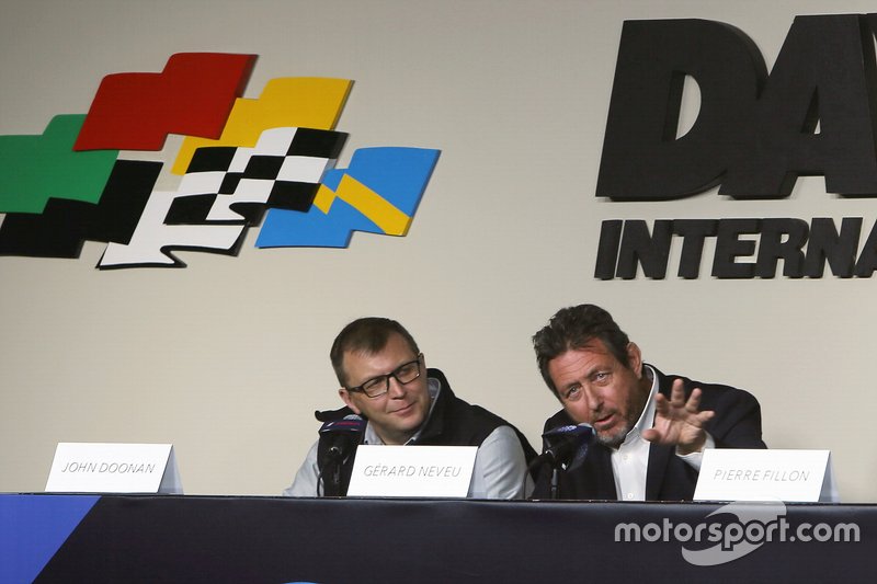 Pierre Fillon, ACO President, Gerard Neveu, FIA WEC CEO