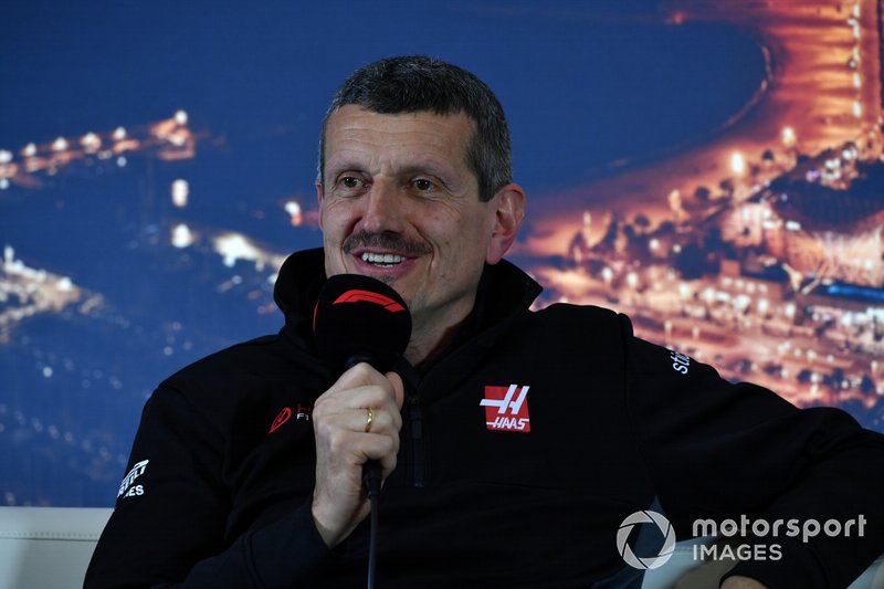 Guenther Steiner, Team Principal, Haas F1 Team at press conference