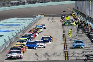  Denny Hamlin, Joe Gibbs Racing, Toyota Camry FedEx Express