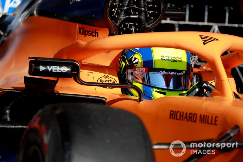 Lando Norris, McLaren MCL35
