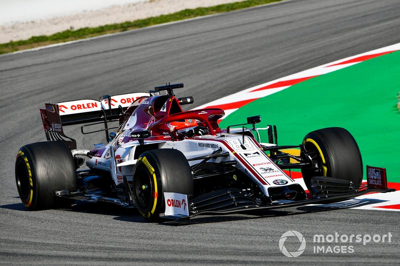 12º Robert Kubica, Alfa Romeo Racing C39: 1:16.942 (con neumáticos C5 en la semana 2)