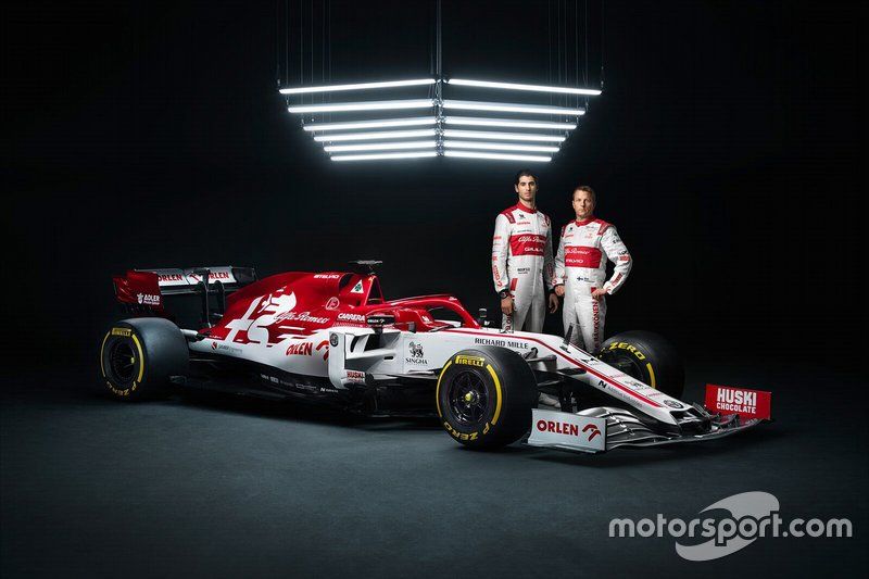 Kimi Raikkonen, Antonio Giovinazzi, Alfa Romeo Racing C39