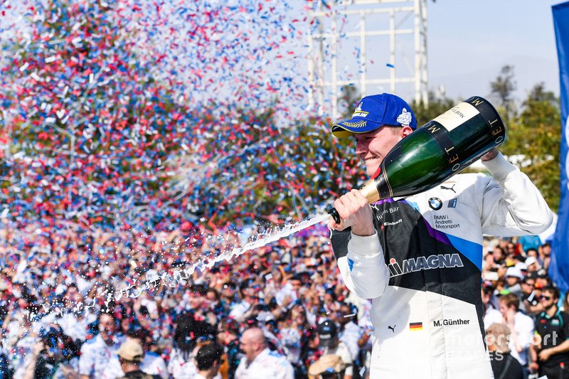 Ganador de la carrera Maximilian Günther, BMW I Andretti Motorsports