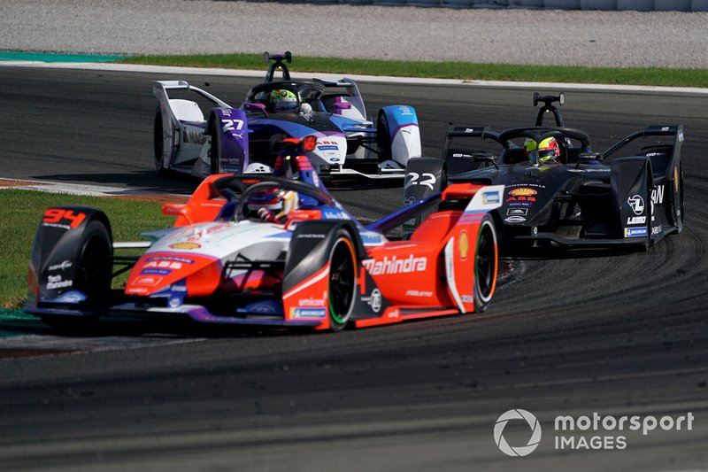 Pascal Wehrlein, Mahindra Racing, M6Electro, Oliver Rowland, Nissan e.Dams, Nissan IMO2, Alexander Sims, BMW I Andretti Motorsports, BMW iFE.20