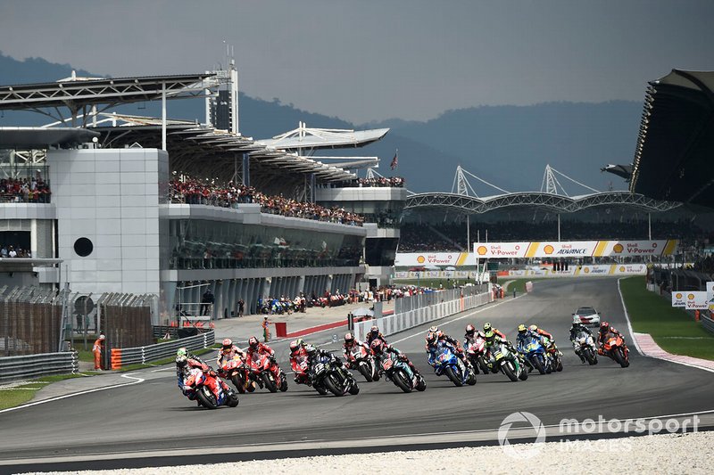 Start zum GP Malaysia 2019 in Sepang: Jack Miller, Pramac Racing, führt